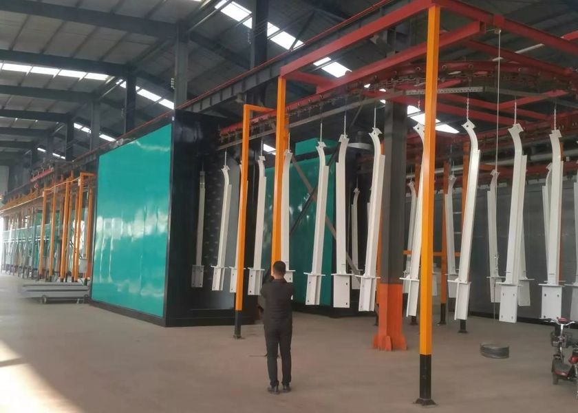 Hebei Zhongteng New Material Technology Co., Ltd ligne de production en usine