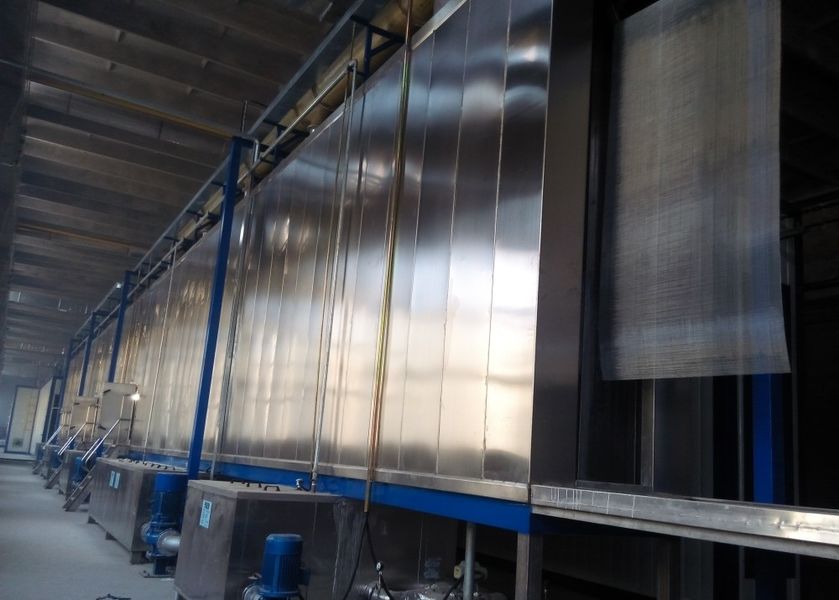 Hebei Zhongteng New Material Technology Co., Ltd ligne de production en usine