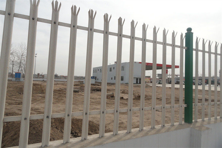 Wholesale OEM Anticorrosive Material  Steel Palisade Fencing Security Cheap Farm European Style For Sale