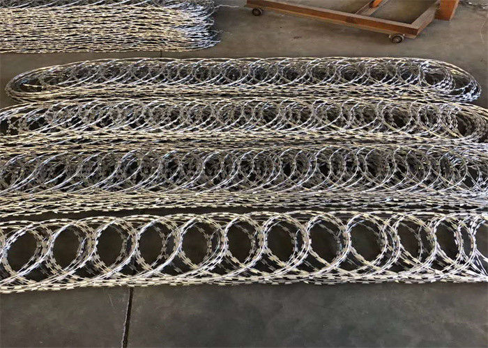 Concertina Razor Barbed Wire For Security Fence Form China Factory